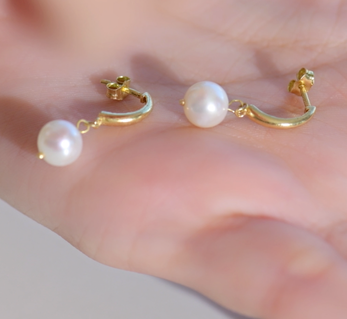 Boucles D'oreilles en Or 18k Avec Pierre Johar Naturelle