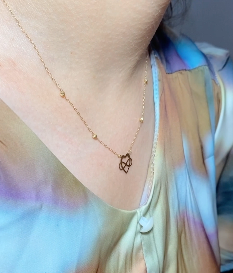 Collier Amour Infini en Or 18k